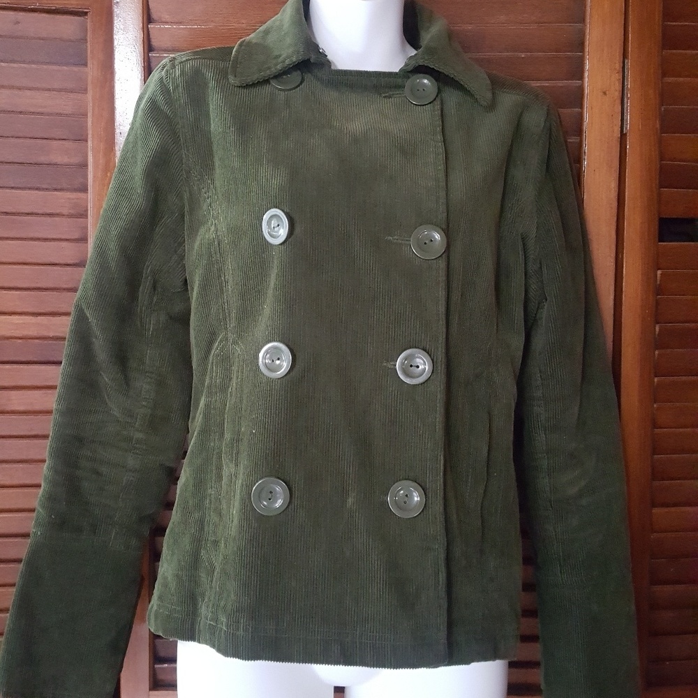 Cordouroy Pea Coat